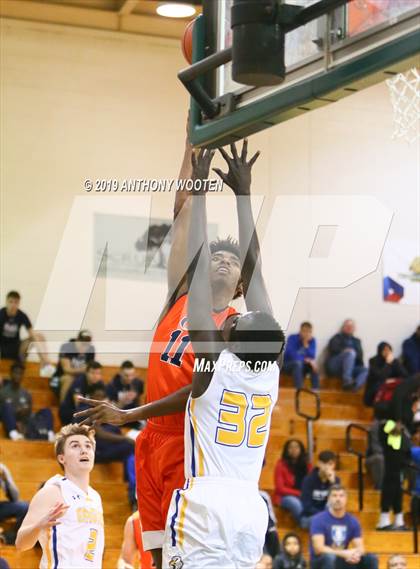 Thumbnail 1 in Cape Fear Christian Academy vs. GRACE Christian (Hoops and Dreams Showcase Fayetteville, NC) photogallery.