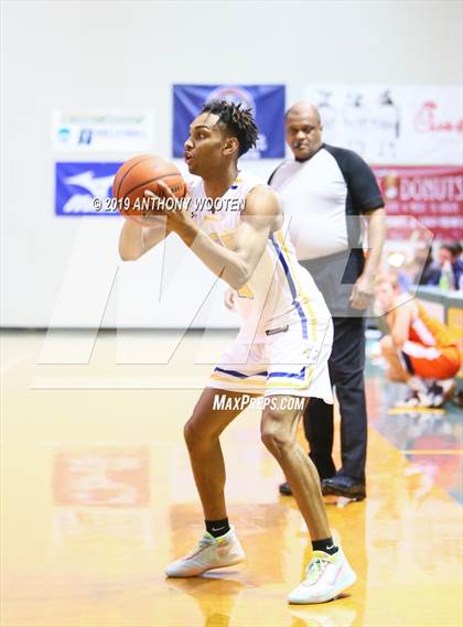 Thumbnail 1 in Cape Fear Christian Academy vs. GRACE Christian (Hoops and Dreams Showcase Fayetteville, NC) photogallery.