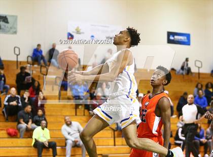 Thumbnail 3 in Cape Fear Christian Academy vs. GRACE Christian (Hoops and Dreams Showcase Fayetteville, NC) photogallery.