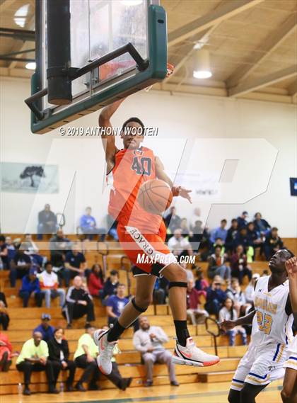 Thumbnail 2 in Cape Fear Christian Academy vs. GRACE Christian (Hoops and Dreams Showcase Fayetteville, NC) photogallery.