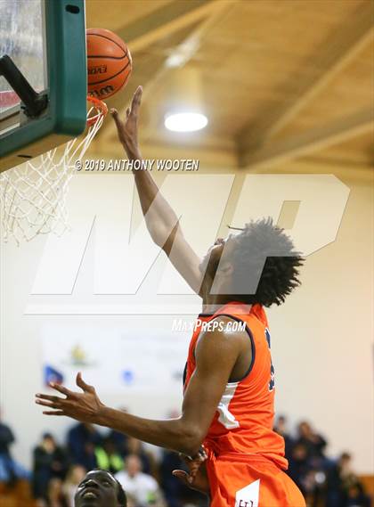 Thumbnail 2 in Cape Fear Christian Academy vs. GRACE Christian (Hoops and Dreams Showcase Fayetteville, NC) photogallery.
