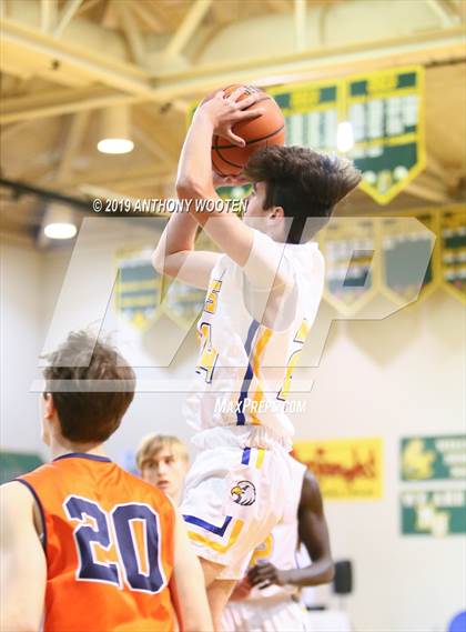 Thumbnail 2 in Cape Fear Christian Academy vs. GRACE Christian (Hoops and Dreams Showcase Fayetteville, NC) photogallery.