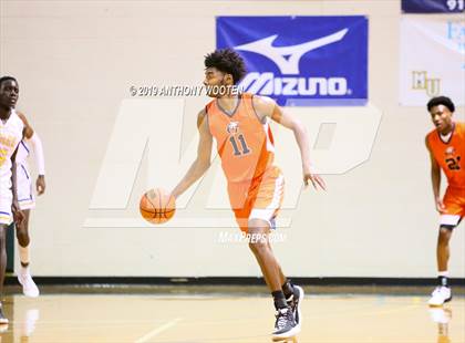 Thumbnail 3 in Cape Fear Christian Academy vs. GRACE Christian (Hoops and Dreams Showcase Fayetteville, NC) photogallery.