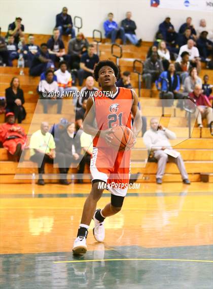 Thumbnail 3 in Cape Fear Christian Academy vs. GRACE Christian (Hoops and Dreams Showcase Fayetteville, NC) photogallery.