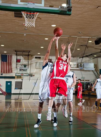 Thumbnail 2 in Hueneme vs Calvary Chapel (Santa Barbara Holiday Classic) photogallery.