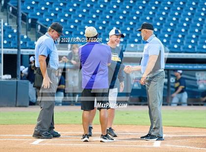 Thumbnail 2 in Lennard vs Steinbrenner (Steinbrenner Wood Bat Classic) photogallery.