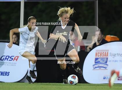 Thumbnail 2 in Chapel Hill vs. Cox Mill (NCHSAA 3A Final) photogallery.