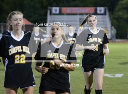 Thumbnail 2 in Chapel Hill vs. Cox Mill (NCHSAA 3A Final) photogallery.