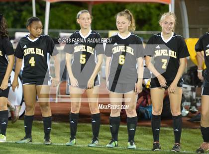 Thumbnail 1 in Chapel Hill vs. Cox Mill (NCHSAA 3A Final) photogallery.