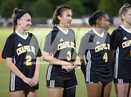 Thumbnail 1 in Chapel Hill vs. Cox Mill (NCHSAA 3A Final) photogallery.