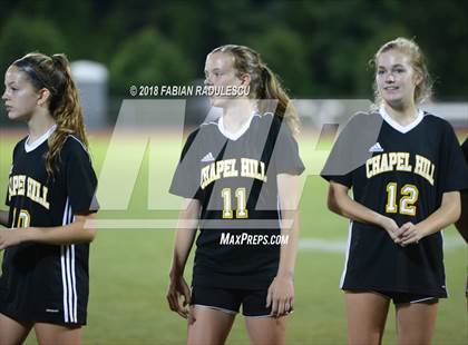 Thumbnail 1 in Chapel Hill vs. Cox Mill (NCHSAA 3A Final) photogallery.