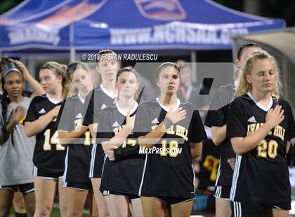 Thumbnail 2 in Chapel Hill vs. Cox Mill (NCHSAA 3A Final) photogallery.