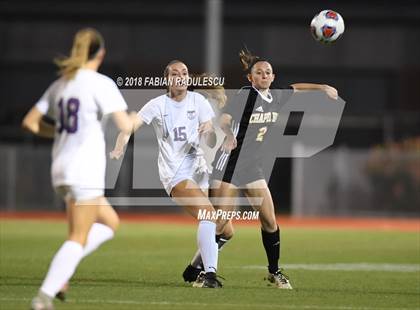 Thumbnail 1 in Chapel Hill vs. Cox Mill (NCHSAA 3A Final) photogallery.