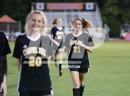 Thumbnail 3 in Chapel Hill vs. Cox Mill (NCHSAA 3A Final) photogallery.