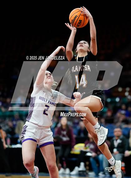 Thumbnail 2 in Alamosa vs. Holy Family (CHSAA 4A Great 8) photogallery.
