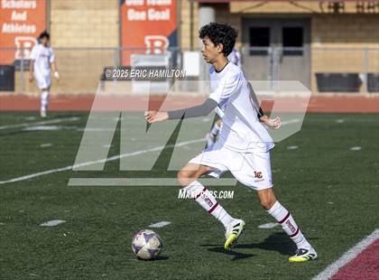 Thumbnail 1 in La Canada vs Los Alamitos (South's Boys Varsity Soccer Tournament) photogallery.