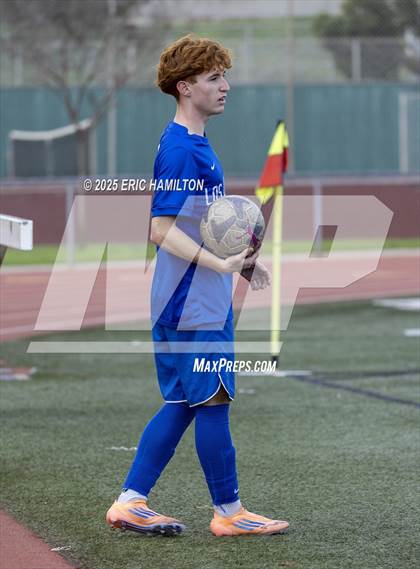 Thumbnail 1 in La Canada vs Los Alamitos (South's Boys Varsity Soccer Tournament) photogallery.
