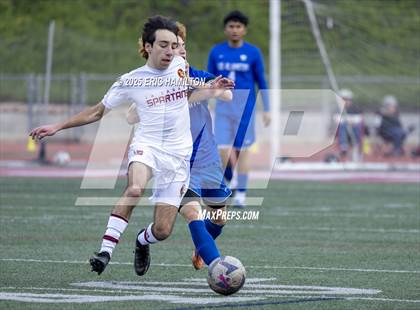 Thumbnail 2 in La Canada vs Los Alamitos (South's Boys Varsity Soccer Tournament) photogallery.
