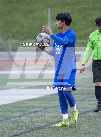 Thumbnail 3 in La Canada vs Los Alamitos (South's Boys Varsity Soccer Tournament) photogallery.