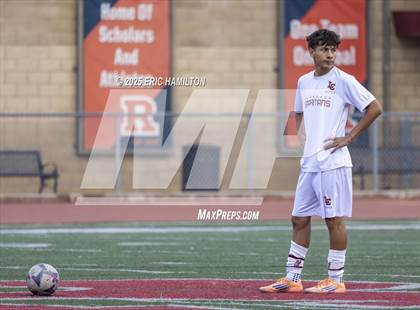 Thumbnail 1 in La Canada vs Los Alamitos (South's Boys Varsity Soccer Tournament) photogallery.