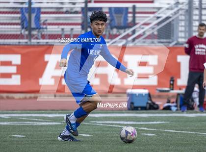Thumbnail 3 in La Canada vs Los Alamitos (South's Boys Varsity Soccer Tournament) photogallery.