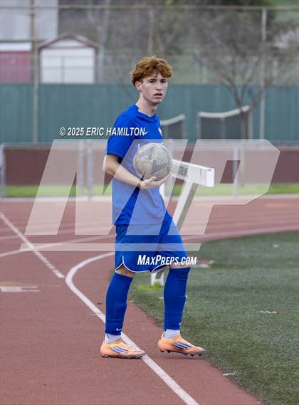 Thumbnail 3 in La Canada vs Los Alamitos (South's Boys Varsity Soccer Tournament) photogallery.