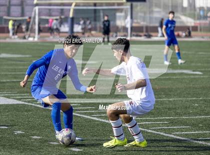 Thumbnail 3 in La Canada vs Los Alamitos (South's Boys Varsity Soccer Tournament) photogallery.