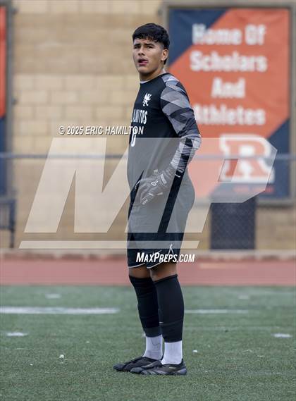 Thumbnail 1 in La Canada vs Los Alamitos (South's Boys Varsity Soccer Tournament) photogallery.
