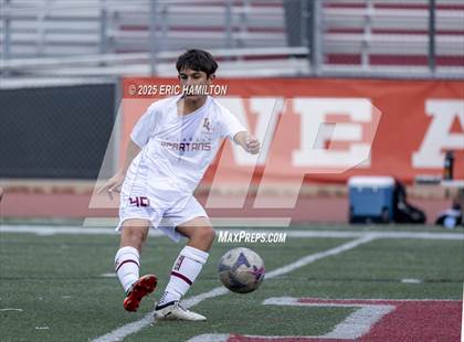 Thumbnail 1 in La Canada vs Los Alamitos (South's Boys Varsity Soccer Tournament) photogallery.