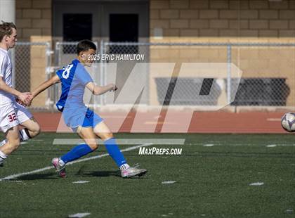 Thumbnail 1 in La Canada vs Los Alamitos (South's Boys Varsity Soccer Tournament) photogallery.