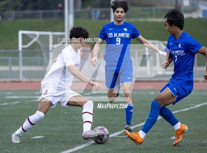 Thumbnail 3 in La Canada vs Los Alamitos (South's Boys Varsity Soccer Tournament) photogallery.