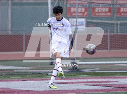 Thumbnail 2 in La Canada vs Los Alamitos (South's Boys Varsity Soccer Tournament) photogallery.