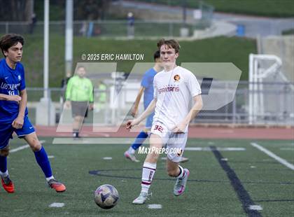 Thumbnail 2 in La Canada vs Los Alamitos (South's Boys Varsity Soccer Tournament) photogallery.