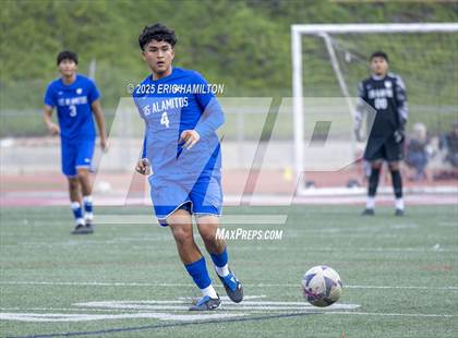 Thumbnail 2 in La Canada vs Los Alamitos (South's Boys Varsity Soccer Tournament) photogallery.