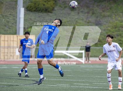 Thumbnail 3 in La Canada vs Los Alamitos (South's Boys Varsity Soccer Tournament) photogallery.