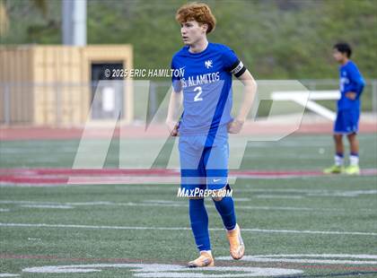 Thumbnail 2 in La Canada vs Los Alamitos (South's Boys Varsity Soccer Tournament) photogallery.