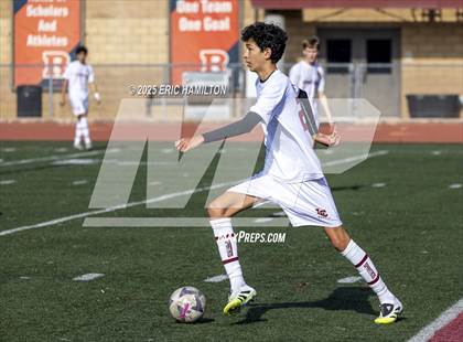 Thumbnail 2 in La Canada vs Los Alamitos (South's Boys Varsity Soccer Tournament) photogallery.