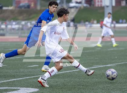 Thumbnail 2 in La Canada vs Los Alamitos (South's Boys Varsity Soccer Tournament) photogallery.
