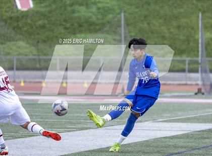Thumbnail 1 in La Canada vs Los Alamitos (South's Boys Varsity Soccer Tournament) photogallery.