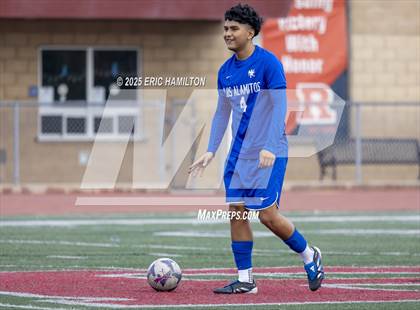 Thumbnail 1 in La Canada vs Los Alamitos (South's Boys Varsity Soccer Tournament) photogallery.