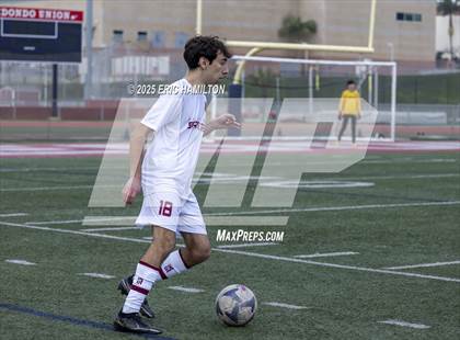 Thumbnail 3 in La Canada vs Los Alamitos (South's Boys Varsity Soccer Tournament) photogallery.