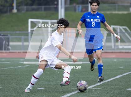Thumbnail 2 in La Canada vs Los Alamitos (South's Boys Varsity Soccer Tournament) photogallery.