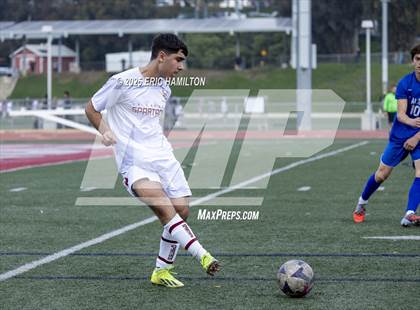 Thumbnail 3 in La Canada vs Los Alamitos (South's Boys Varsity Soccer Tournament) photogallery.