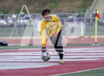Thumbnail 2 in La Canada vs Los Alamitos (South's Boys Varsity Soccer Tournament) photogallery.