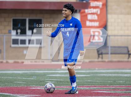 Thumbnail 2 in La Canada vs Los Alamitos (South's Boys Varsity Soccer Tournament) photogallery.