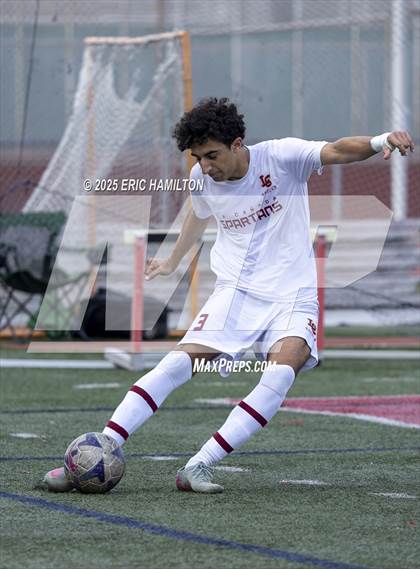Thumbnail 1 in La Canada vs Los Alamitos (South's Boys Varsity Soccer Tournament) photogallery.