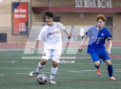 Thumbnail 1 in La Canada vs Los Alamitos (South's Boys Varsity Soccer Tournament) photogallery.