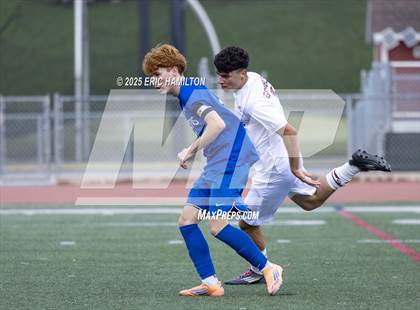 Thumbnail 1 in La Canada vs Los Alamitos (South's Boys Varsity Soccer Tournament) photogallery.