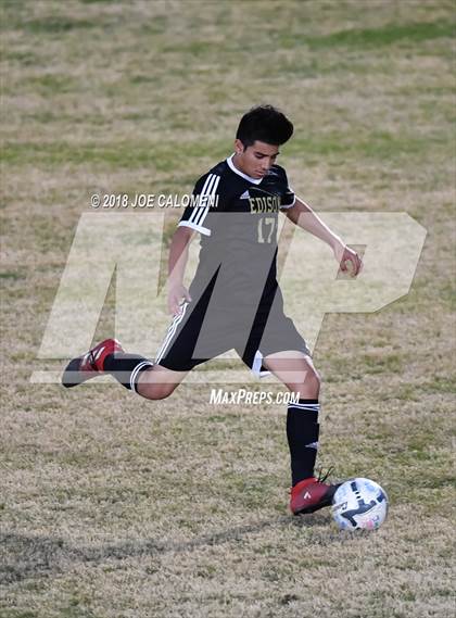 Thumbnail 2 in Edison [Thomas A.] vs Madison (NEISD Tournament) photogallery.