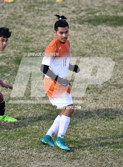 Thumbnail 3 in Edison [Thomas A.] vs Madison (NEISD Tournament) photogallery.
